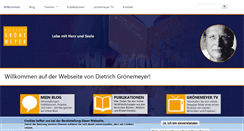 Desktop Screenshot of dietrich-groenemeyer.com