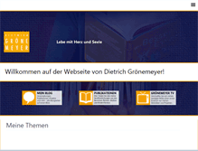 Tablet Screenshot of dietrich-groenemeyer.com